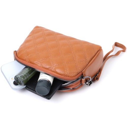 Сумка Vintage Жіноча з натуральної шкіри Руда (22809)