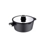 Каструля Bergner Ion, з кришкою 6 л (BG-35802-BK)