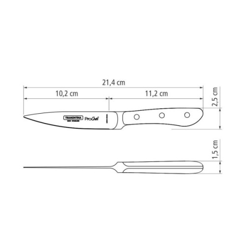 Кухонний ніж Tramontina Prochef 102 мм (24160/004)