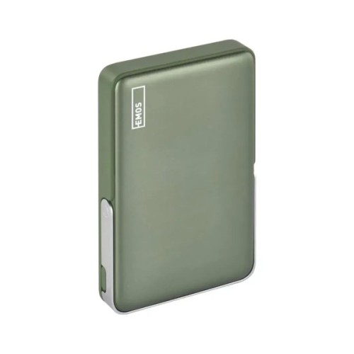 Батарея універсальна EMOS 10000mAh, MagSafe, 20W, green (B0552AG)