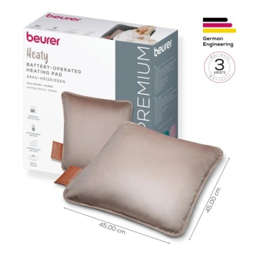 Електрогрілка Beurer HK 77 Heaty smokey-taupe