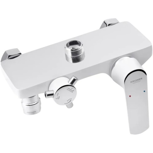 Душовий гарнітур Kroner Armada-W063 + змішувач Armada-W010 + змішувач Bidet-C082 (CVS30213)