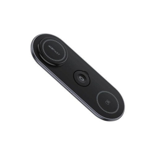 Зарядний пристрій Acefast Wireless QI 3in1 15W E19 Qi2 (6974316283096)