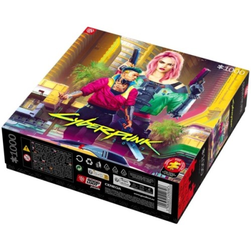 Пазл GoodLoot Cyberpunk 2077 Kitsch Style 1000 ел. (5908305249696)