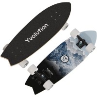 Скейтборд дитячий Yvolution Dynamo Cruiser LED 76 см, синій (YS52B2)