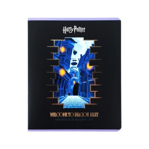 Зошит Kite Harry Potter, 48 аркушів, клітинка (HP26-259)
