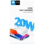 Зарядний пристрій WUW C176 USB-C PD20W White (WUW-C176)