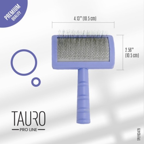 Гребінець для тварин Tauro Pro Line teeth 20 мм фіолетовий (TPLY63479)