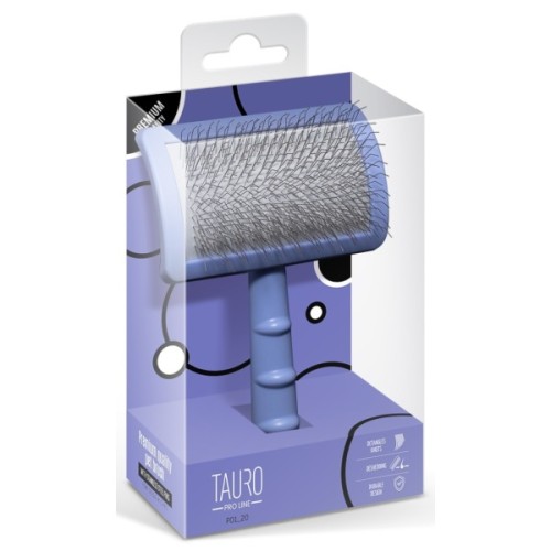 Гребінець для тварин Tauro Pro Line teeth 20 мм фіолетовий (TPLY63479)