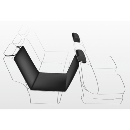 Килимок для тварин Trixie захисний в авто 1.45х1.6 м Чорний (4011905013244)