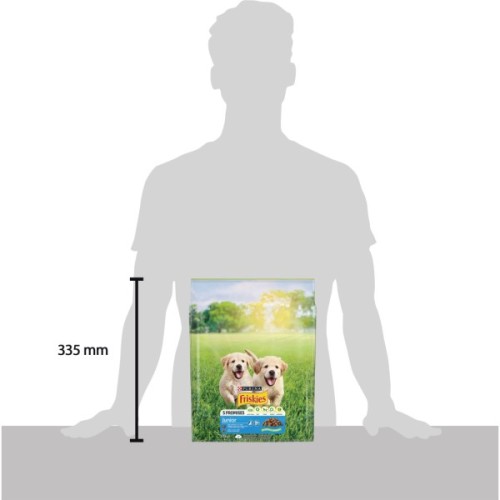 Сухий корм для собак Purina Friskies Junior з куркою, овочами і молоком 2.4 кг (7613034232205)