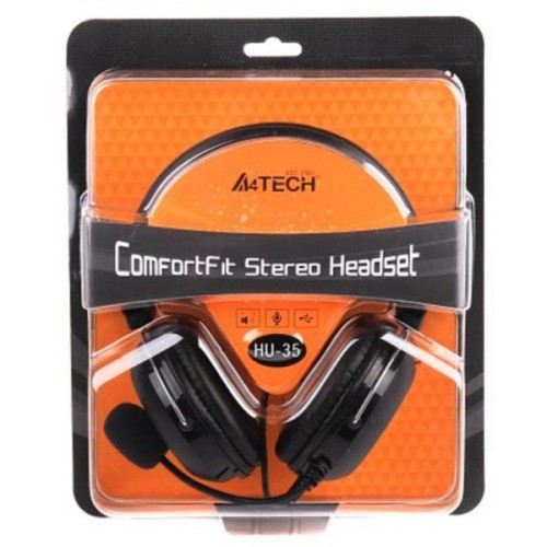 Навушники A4Tech HU-35 Black (4711421952408)