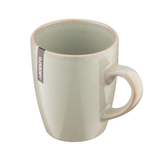 Чашка Ardesto Lecco, 390мл, кераміка, сірий (AR2939LRG)