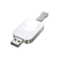 Зарядний пристрій Essager Wireless charger for smart watch USB white (EWXA-YB02-Z)
