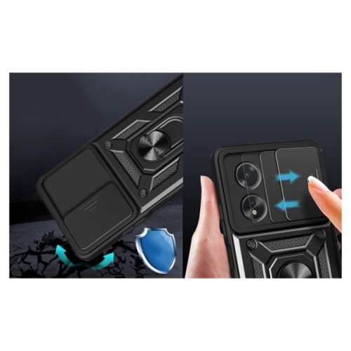 Чохол до мобільного телефона BeCover Military Oppo A60 Black (713078)