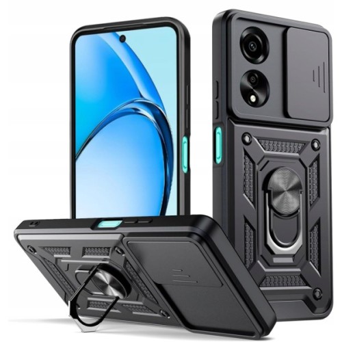 Чохол до мобільного телефона BeCover Military Oppo A60 Black (713078)