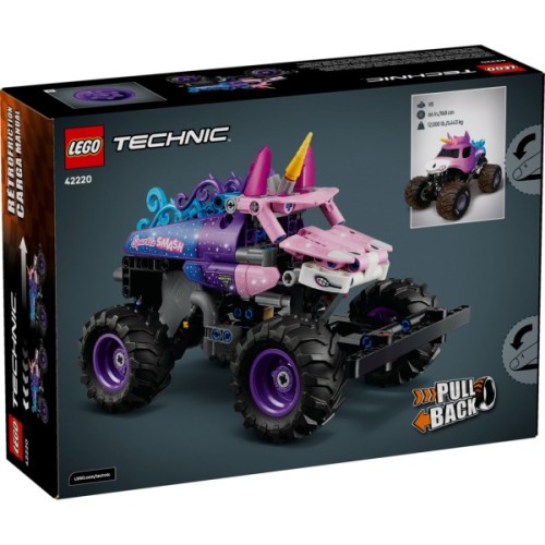 Конструктор LEGO Technic Monster Jam Sparkle Smash із функцією «Pull-Back» (42220)