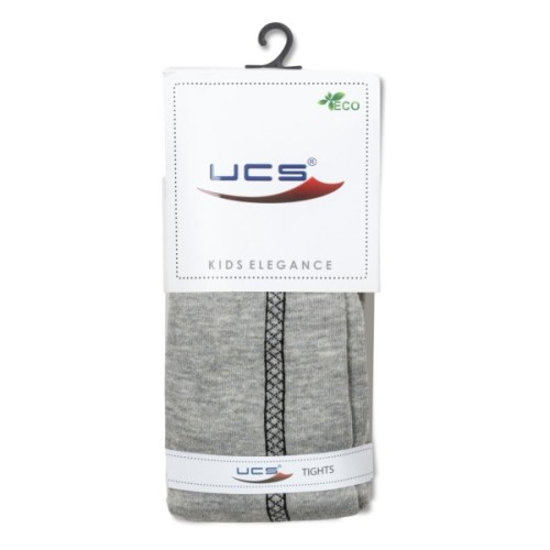 Колготки дитячі UCS Socks з орнаментом (M0C0301-2434-9G-gray)