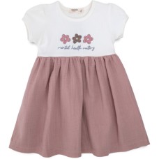 Плаття дитяче Breeze с муслиновою спідницею (21474-116G-cream)