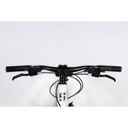 Велосипед Space 24" MARS DD FR рама-11" ST 2026 чорний з білим (OPS-SP-24-059)