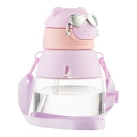 Пляшка для води Ardesto Space 550мл рожевий (AR2255SP)