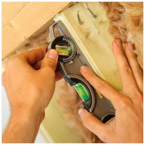 Рівень Stanley FatMax XL TORPEDO, алюмінієвий, 250мм, 3 капсули, магнітний. (0-43-609)