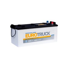 Акумулятор автомобільний EUROTRUCK 6СТ-205АЗ (3) (B) 1400А 12V (E)