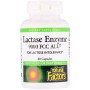 Вітамінно-мінеральний комплекс Natural Factors Ензим Лактази, Lactase Enzyme, 9000 FCC ALU, 60 Капсул (NFS-01740)