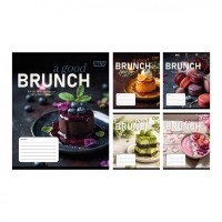 Зошит Yes Brunch А5 24 аркушів клітинка (769100)