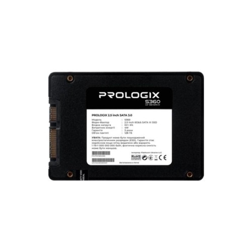 Накопичувач SSD 2.5" 128GB S360 Prologix (PRO128GS360)