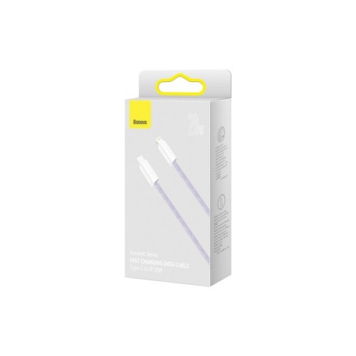 Дата кабель USB-C to Lightning 2.0m 20W purple Baseus (CALD000105)