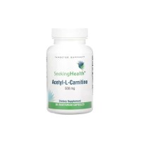 Амінокислота Seeking Health Ацетил-L-Карнітін, 500 мг, Acetyl-L-Carnitine, 90 вегетаріанських кан. (SKH-52008)