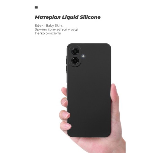 Чохол до мобільного телефона Armorstandart ICON Samsung A08 4G Camera cover Black (ARM92507)
