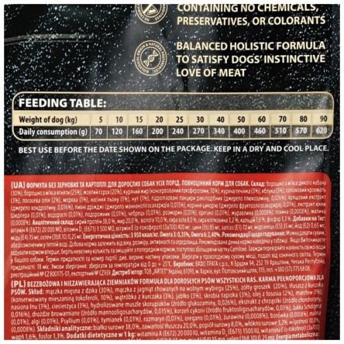 Сухий корм для собак Carnilove Adult Lamb and Wild Boar 1.5 кг (8595602508983)