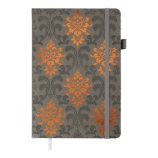 Книга записна Buromax ROYAL А5 96 аркушів клітинка, сірий (BM.295125-09)