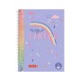 Книга записна Brunnen Коледж-блок А4 Premium Rainbow, лінія 80 аркушів (10-679 27 222)