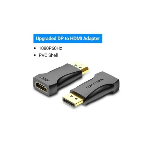 Перехідник DisplayPor M to HDMI F v.2.0 4K 60Hz PVC Vention (HBPB0)