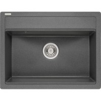 Мийка кухонна GRANADO ARTES grafito з сифоном (gr3609)