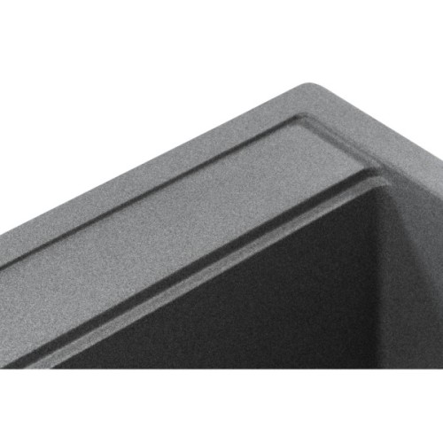 Мийка кухонна GRANADO ARTES grafito з сифоном (gr3609)