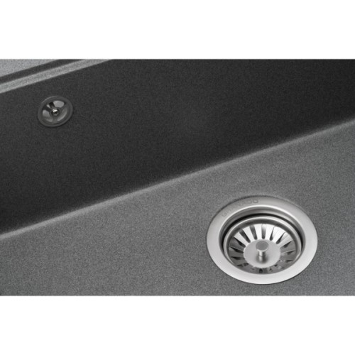 Мийка кухонна GRANADO ARTES grafito з сифоном (gr3609)