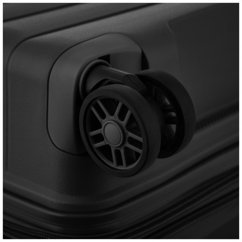 Валіза 2E Aero 35/44 л чорна (2E-SPP-AERO-S-BK)