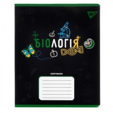 Зошит Yes предметний БІОЛОГІЯ Black 48 аркушів, клітинка (767445)