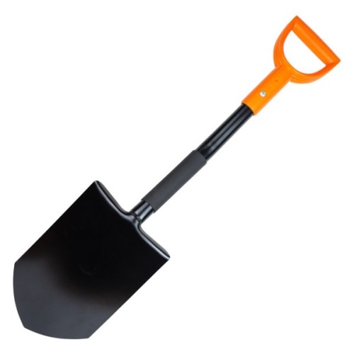 Лопата Flora штикова з металевою ручкою 285x195x800мм 1.6кг (5045224)
