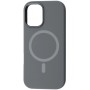 Чохол до мобільного телефона BeCover FIBRA Silicone OmniMag Apple iPhone 17 Gray (716199)