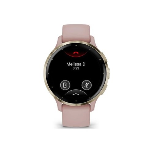 Смарт-годинник Garmin Venu 3S, Dust Rose + Soft Gold, GPS (010-02785-03)
