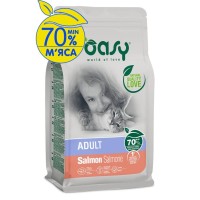 Сухий корм для кішок OASY LIFESTAGE Adult лосось 7.5 кг (8053017348254)
