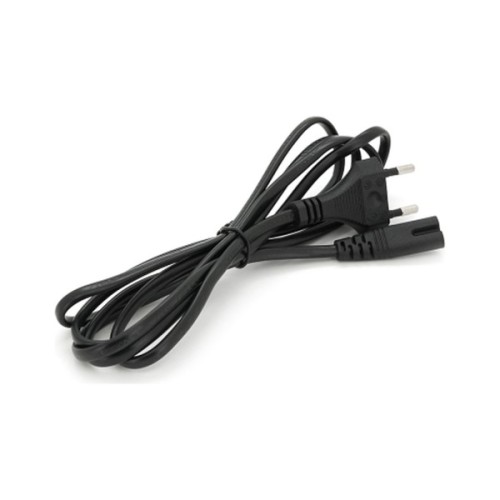 Кабель живлення C7 1.8m 0.5mm2 black Voltronic (PC-184/2 CEE7/16-C7-CCA18)