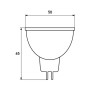 Лампочка Eurolamp LED SMD MR16 11W GU5.3 4000K (LED-SMD-11534(P))