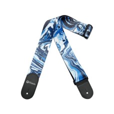 Ремінь для гітари DiMarzio Steve Vai Print Blue Universe (DD3140)