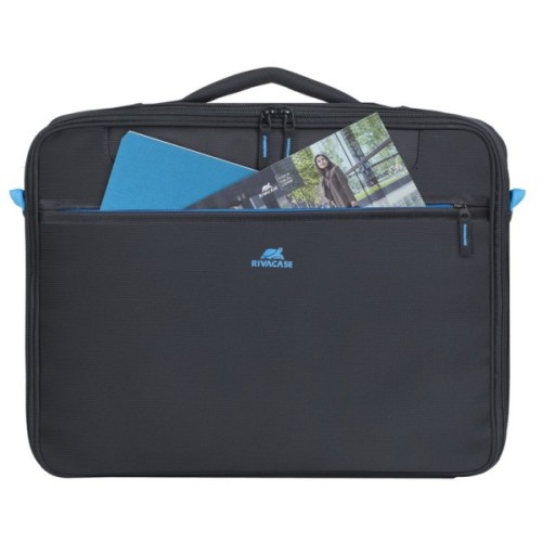 Сумка для ноутбука RivaCase 16" collection Regent, black (8087Black)